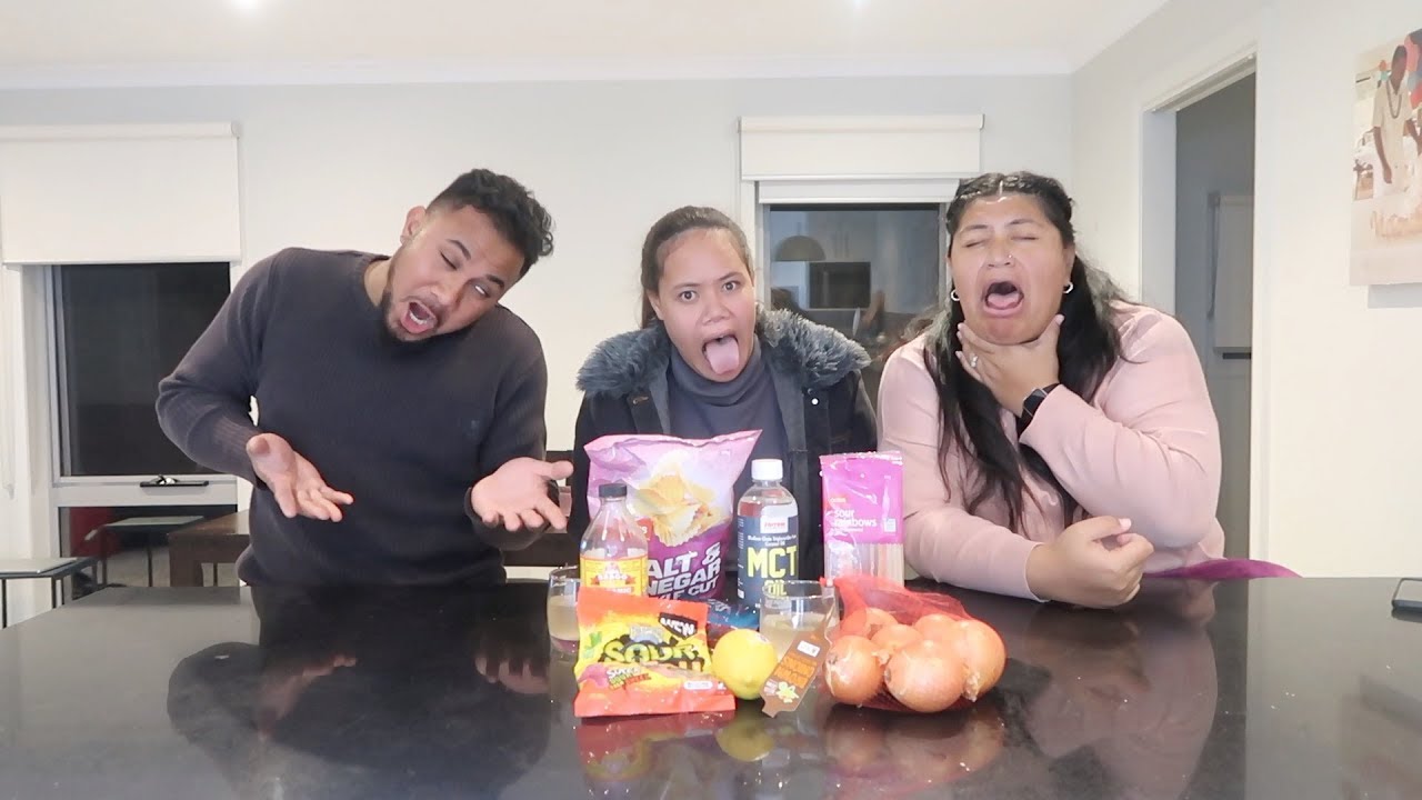 DO NOT REACT TO EATING YUCK 🤢 FOODS CHALLENGE!