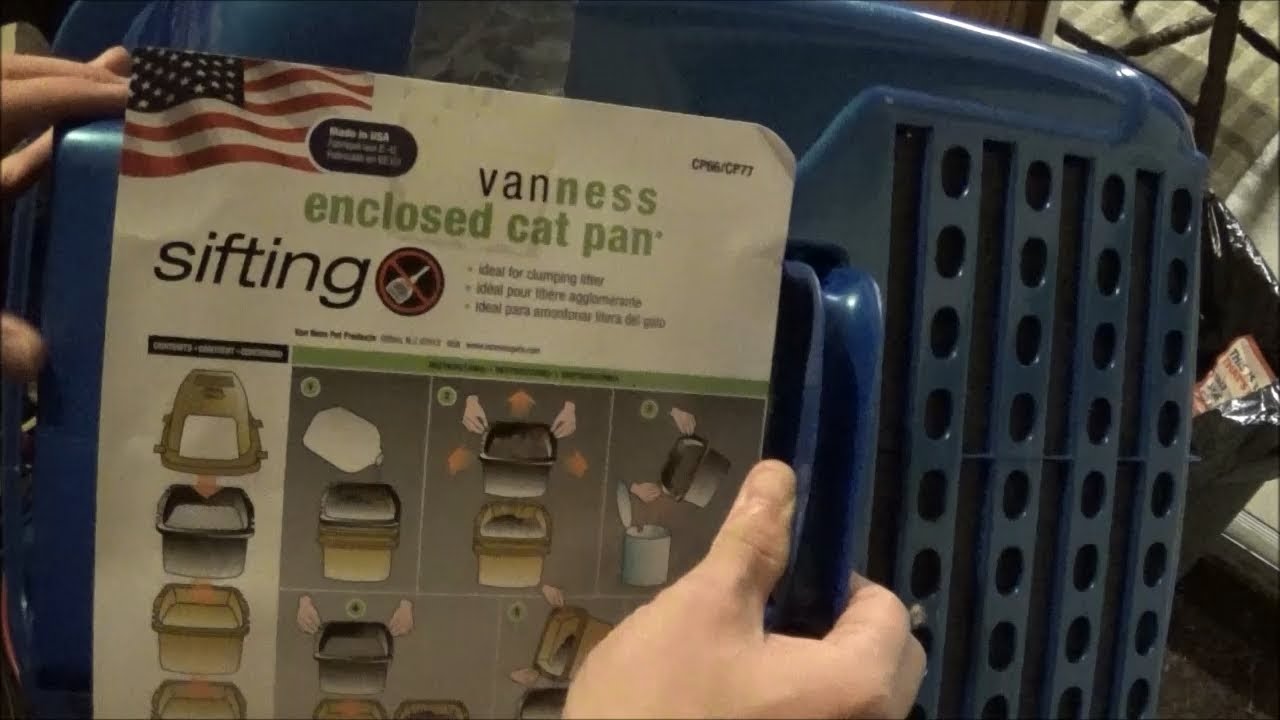 Van Ness Sifting Enclosed Cat Litter Pan CP66 CP77 Real-Life Review Extra-Large