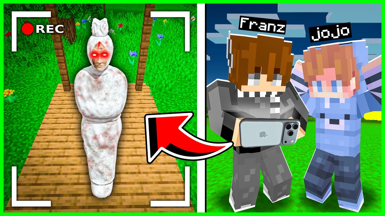 AKU MELIHAT CCTV PENAMPAKAN HANTU PALING MENGERIKAN di MINECRAFT