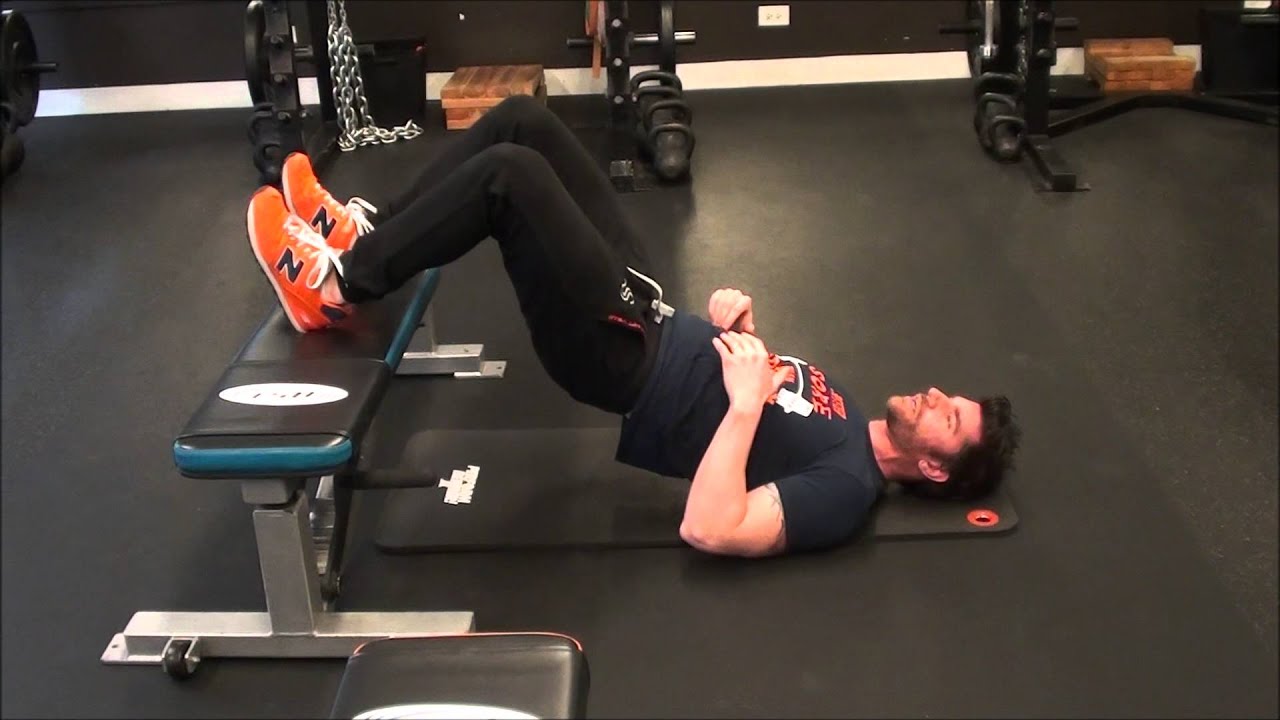 AllStrengthTraining.com: Glute Bridge w/ Heels Elevated