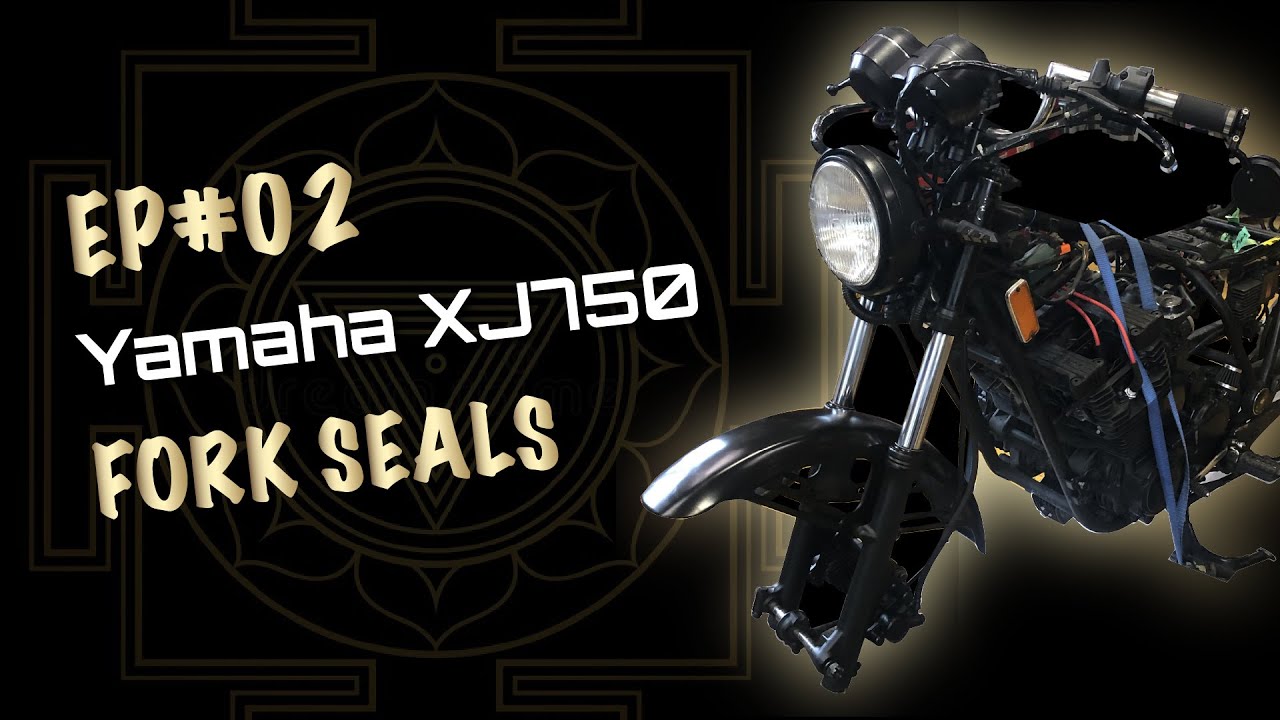 Fork Seals & Brakes | Custom 1983 Yamaha XJ750 | 