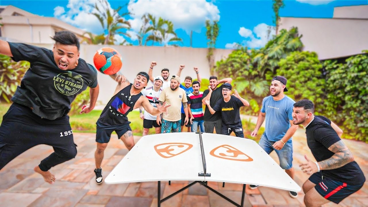 CAMPEONATO DE FUT-MESA COM TODOS MEUS AMIGOS ⚽️ !!!! * quem é o melhor da casa ?? *