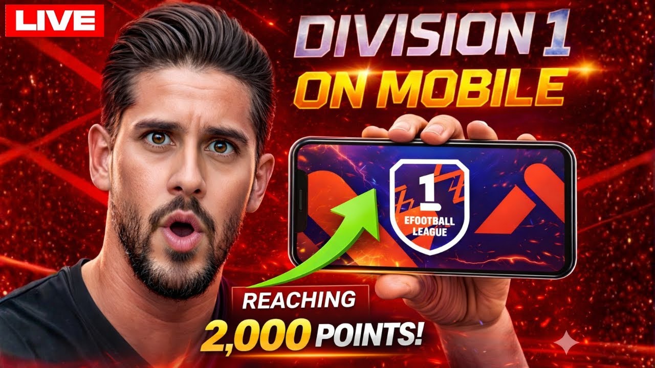 CAN I REACH 2,000 POINTS in eFootball MOBILE 🤯 LIVE