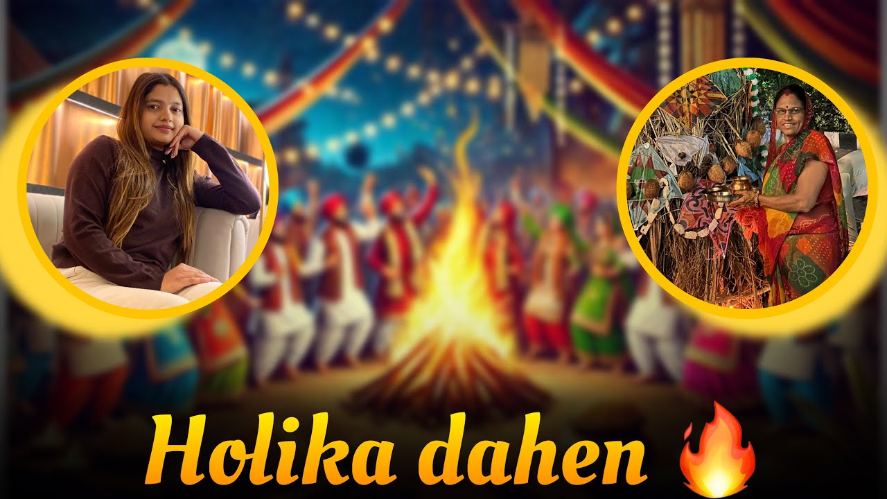 Mene or mummy ne ki holika puja 🔥🙏🏻