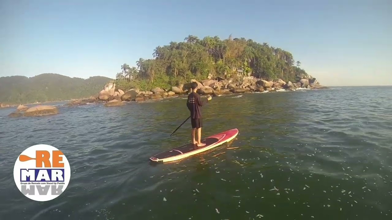 Passeio de Stand Up Paddle para as Ilhas da Praia do Guaiúba em GUARUJÁ