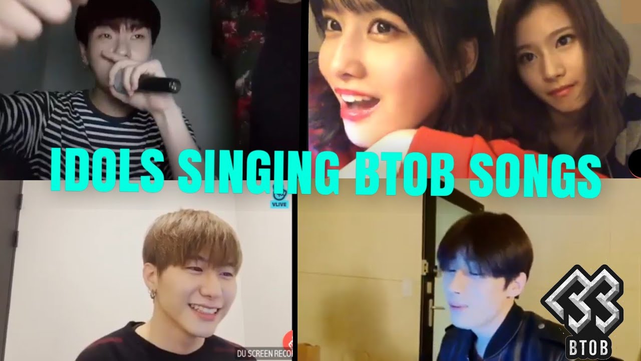IDOLS SINGING BTOB SONGS (PART 1)