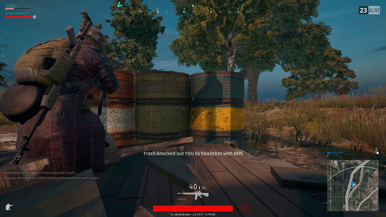 PUBG Destructable sheds are quite destructable.