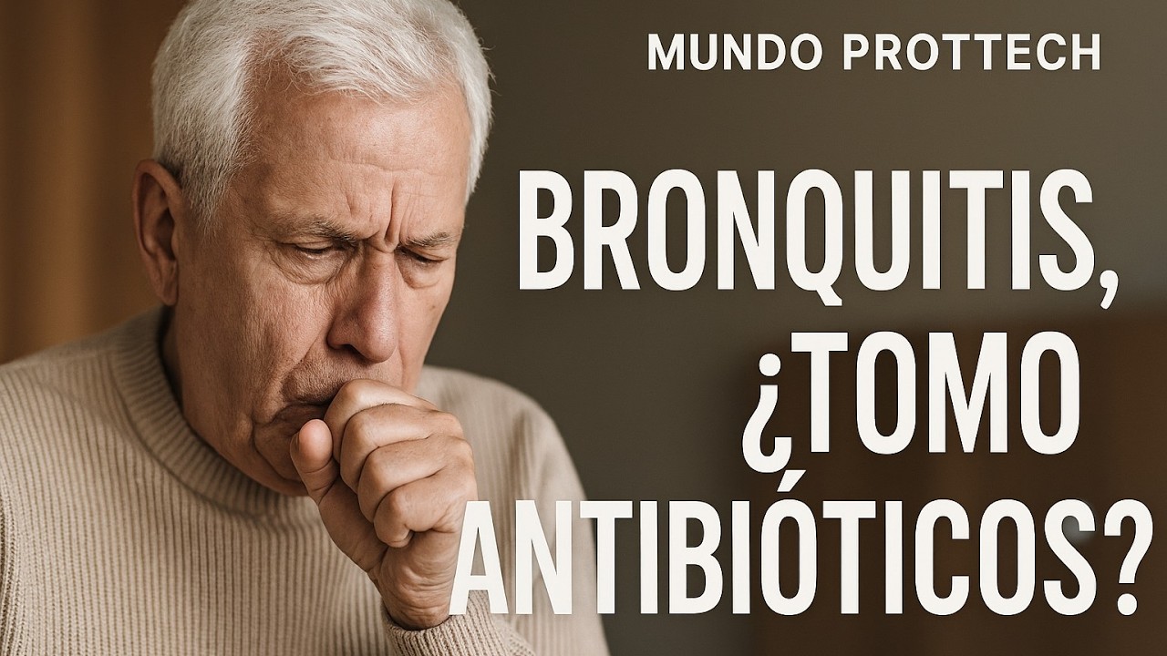 Bronquitis aguda: ¿realmente necesitas antibióticos? Lo que la ciencia dice
