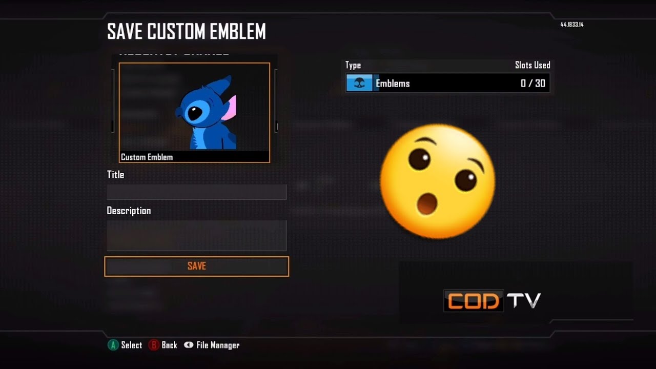 Black Ops 2 - How Too Steal & Copy Any Emblems On COD TV 2024 (Works On New Gen & Old Gen)