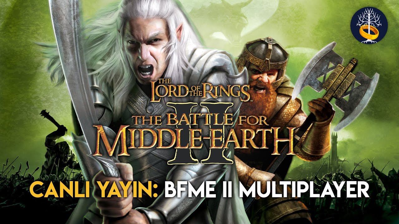 BFME 2 Takımlı Multiplayer Maçlar / İlk YouTube Canlı Yayını | Yüzüklerin Efendisi - Orta Dünya