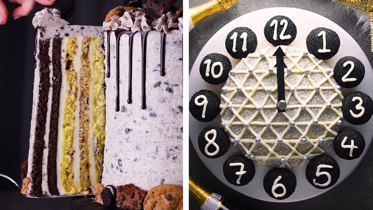 Get Your Roll on with This Epic Vertical Layer Cake! | Creative Dessert Recipes by So Yummy