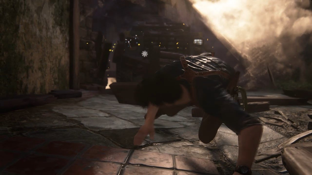 Uncharted 4 A Thief’s End™ Escena Contra el Camion Blindado