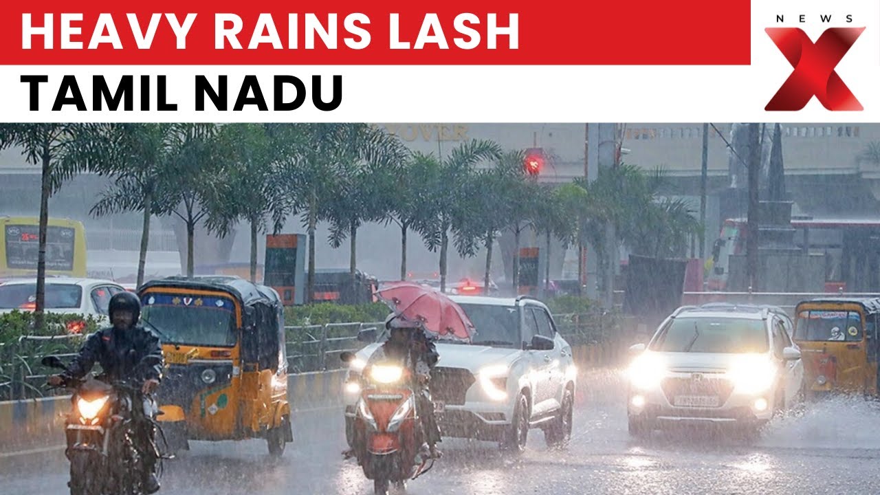 Cyclone Ditwah: Heavy Rains Lash Tamil Nadu as System Moves Parallel to Coastline | NewsX
