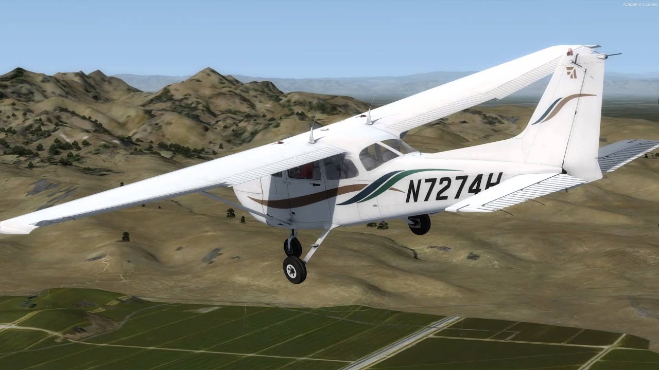 A2A Cessna 172R Trim/Climb/Descent