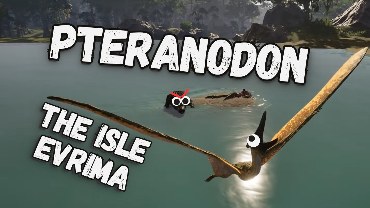 CAPTAIN SKY PTERANODON! | THE ISLE EVRIMA GAMEPLAY | LIVE CUT | Pingo de Mel | DINOS