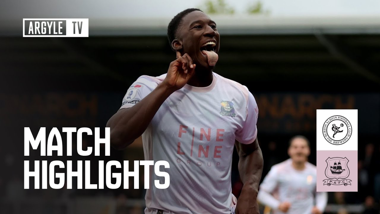 Лучшие моменты матча | Бертон Альбион — Аргайл