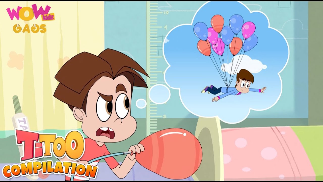 Titoo Funny Cartoon | Compilation | 36 | Hindi Cartoon for Kids #titoo
