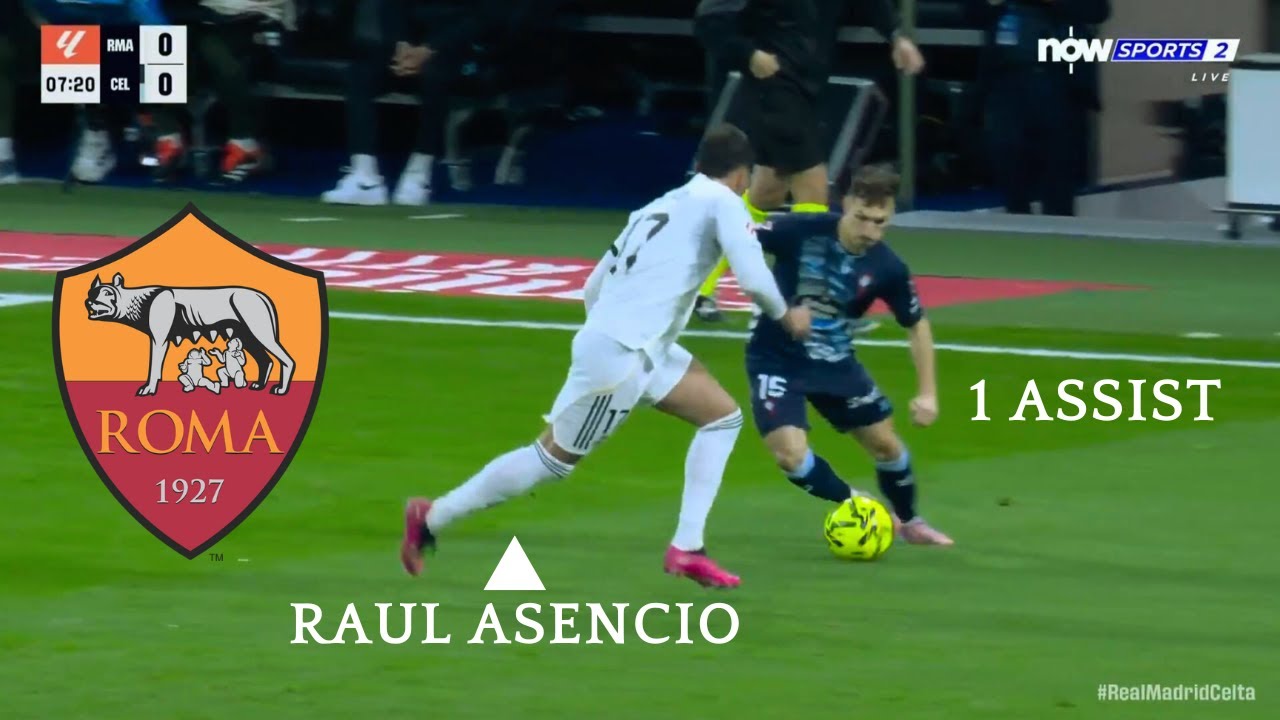 Bryan Zaragoza All Dribble Duel VS Real Madrid At Bernabeu - Welcome To AS Roma