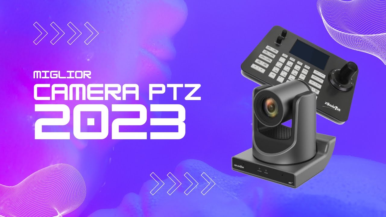 Miglior Videocamera PTZ per Worship, Education, Eventi - Zowietek 20x Ai
