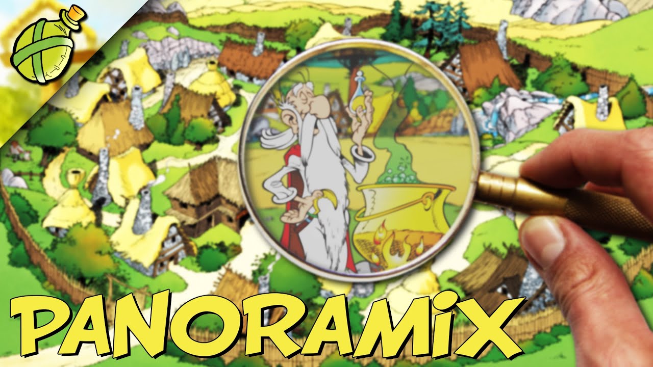 Panoramix: Ctihodný druid s kouzelným lektvarem - Pod lupou Galské vesničky