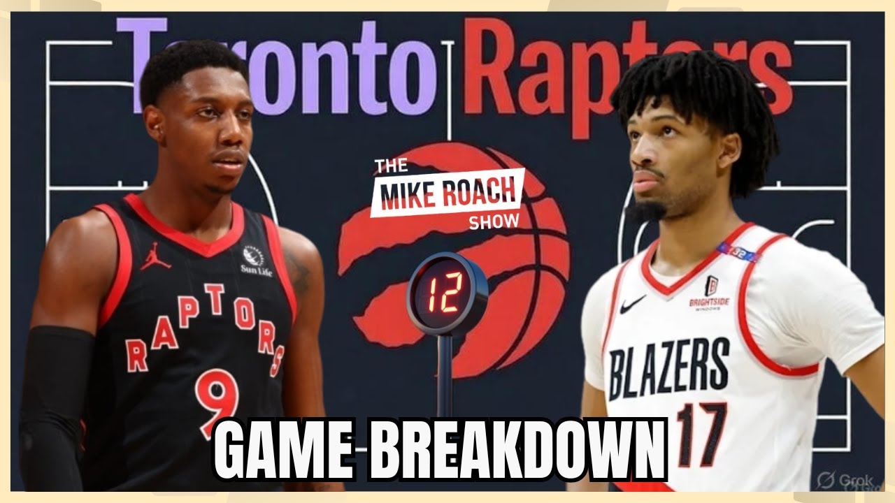 Raptors Take Down Trail Blazers 110-98 in Portland. Barnes has defensive MASTERCLASS with 6 blocks.