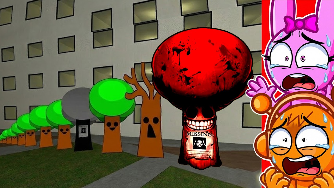 ¡Todos los tamaños de Sprunki Señor Arbol quieren que los ayude de los sprunki malos! 😱