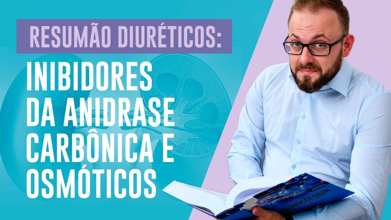 Farmacologia dos Diuréticos | Osmóticos e Inibidores da Anidrase Carbônica | Prof. José
