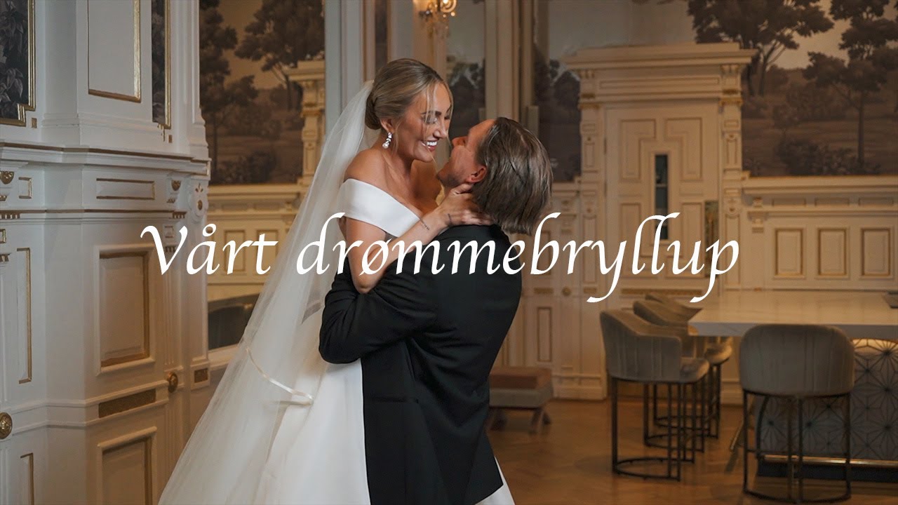 Vårt drømmebryllup i Nidarosdomen og Britannia Hotell❤️