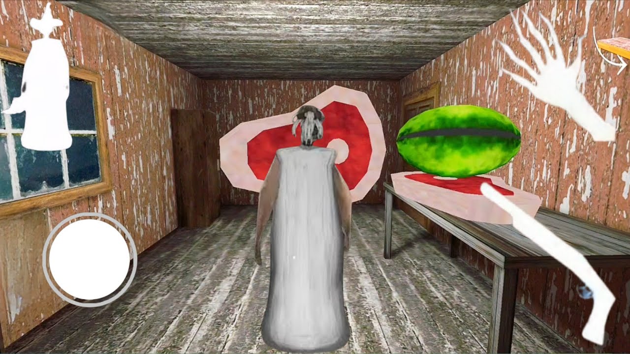 Playing as granny house escape gameplay | granny mod menu 