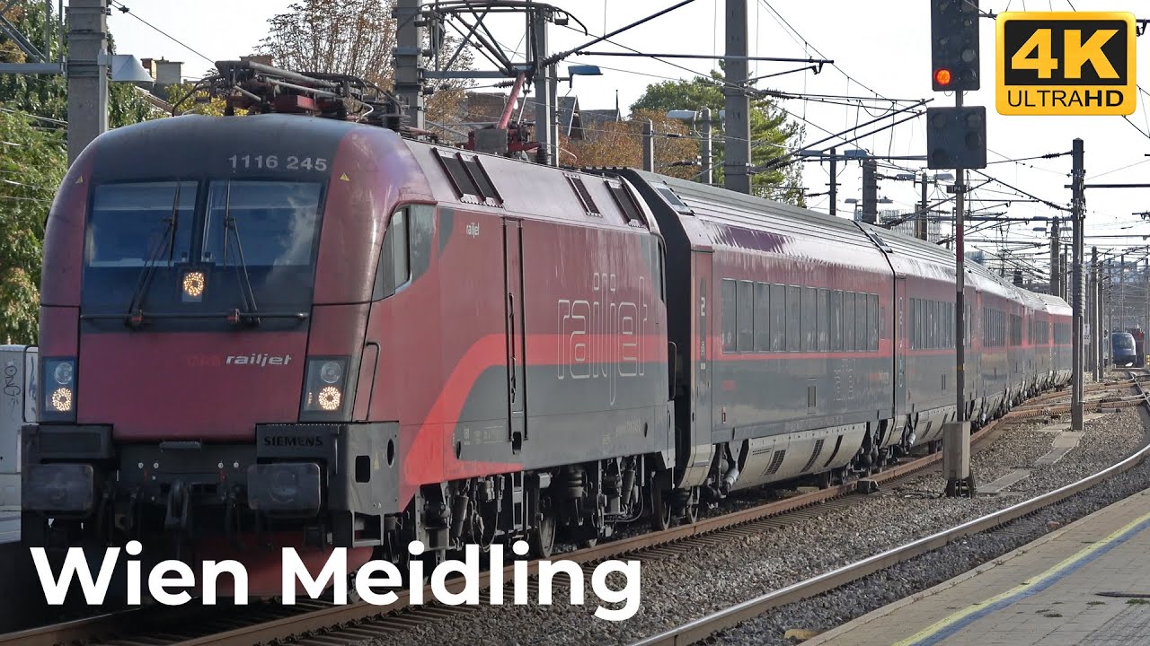 Österreichisch Züge Vlog #206 - Wien Meidling Bahnhof 15.10.2023