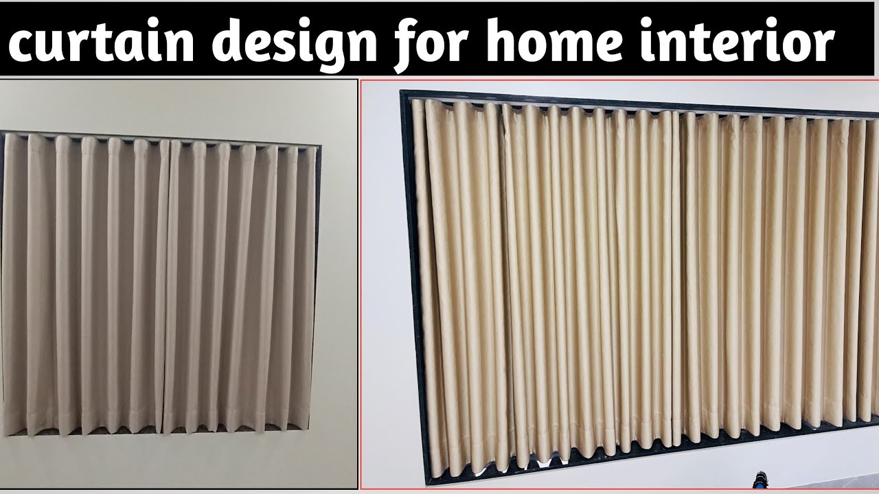 Modern curtain design for home interior / Arabian curtains round fold design ideas b / parde