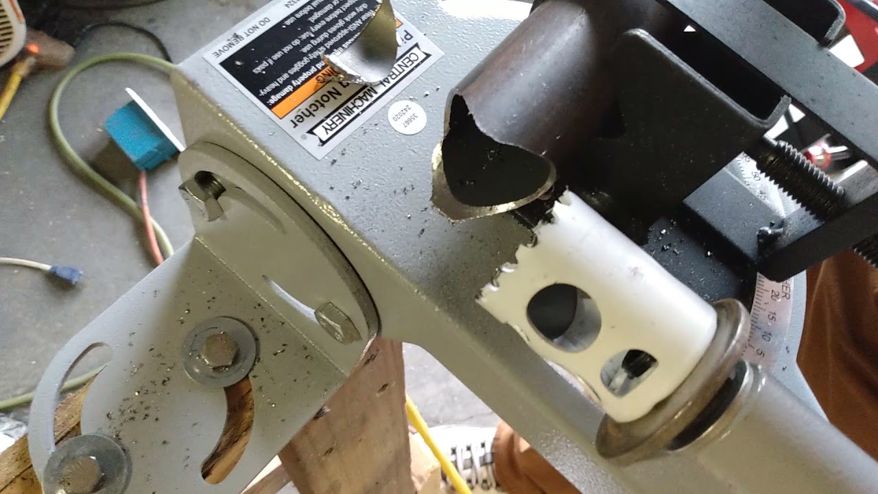Harbor Freight, tube notcher