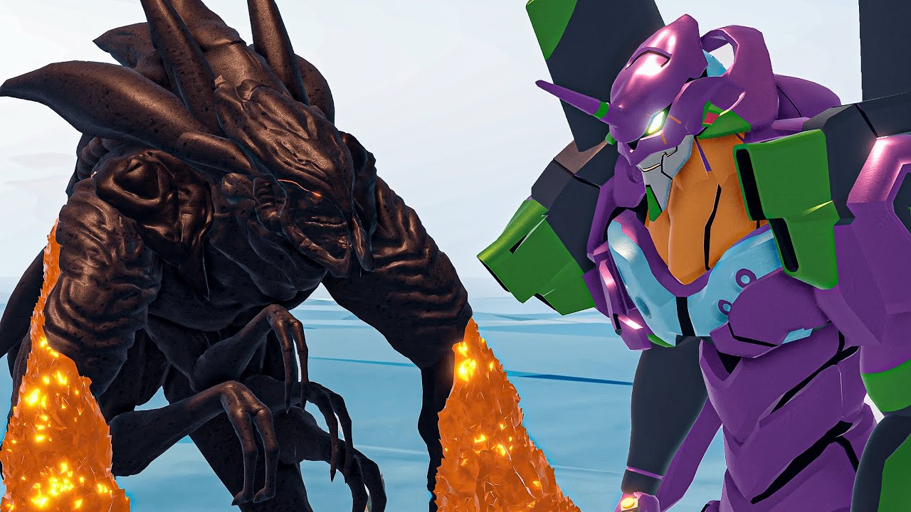 Muto Prime Vs Eva 01 | Kaiju Universe