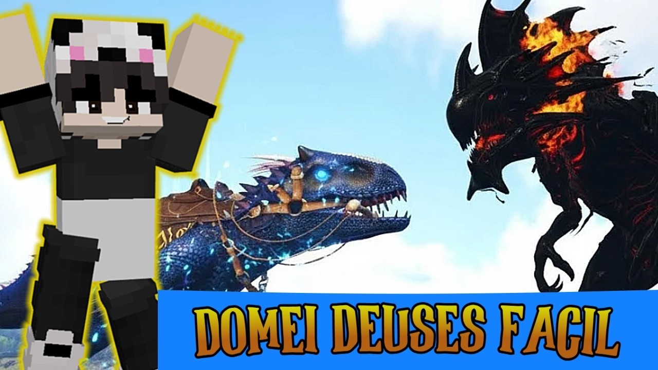 DOMEI A IMPERATRIZ REAPER E O IMPERADOR INDOMINUS 😱 | ARK Primal Fear