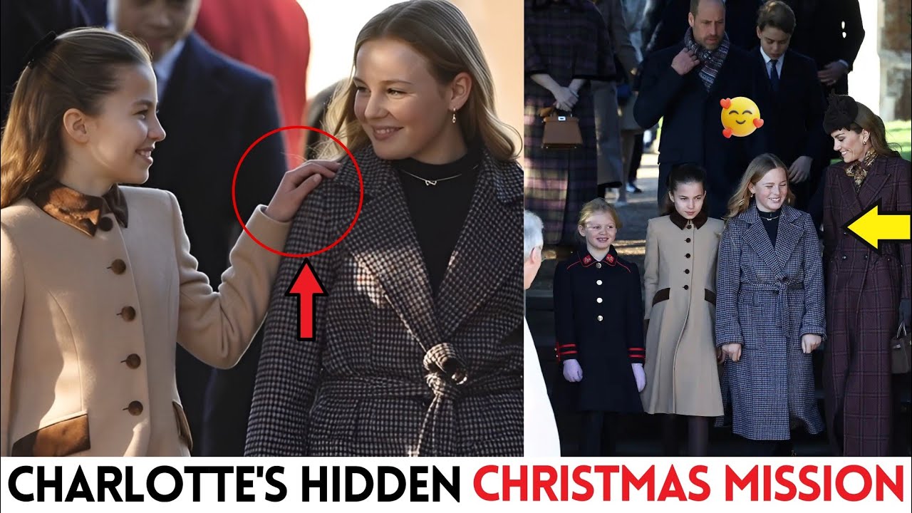 What Princess Charlotte Did While No One Was Looking #princesscharlotte #princesscatherine 