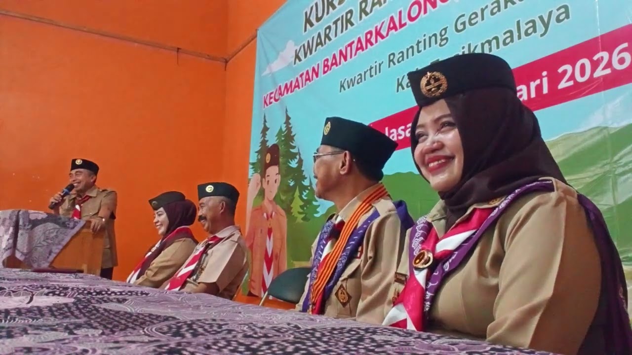 Sambutan Ketua Kwarcab 