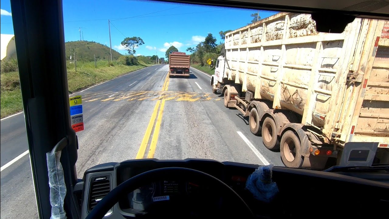 TESTEI O NOVO ACTCRUISE DA SCANIA NA RODOVIA!!!