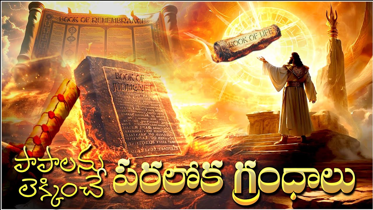 HEAVENLY BOOKS IN BIBLE - పాపాలను లెక్కించే పరలోక గ్రంధాలు నిజంగా ఉన్నాయా? book of life & judgment
