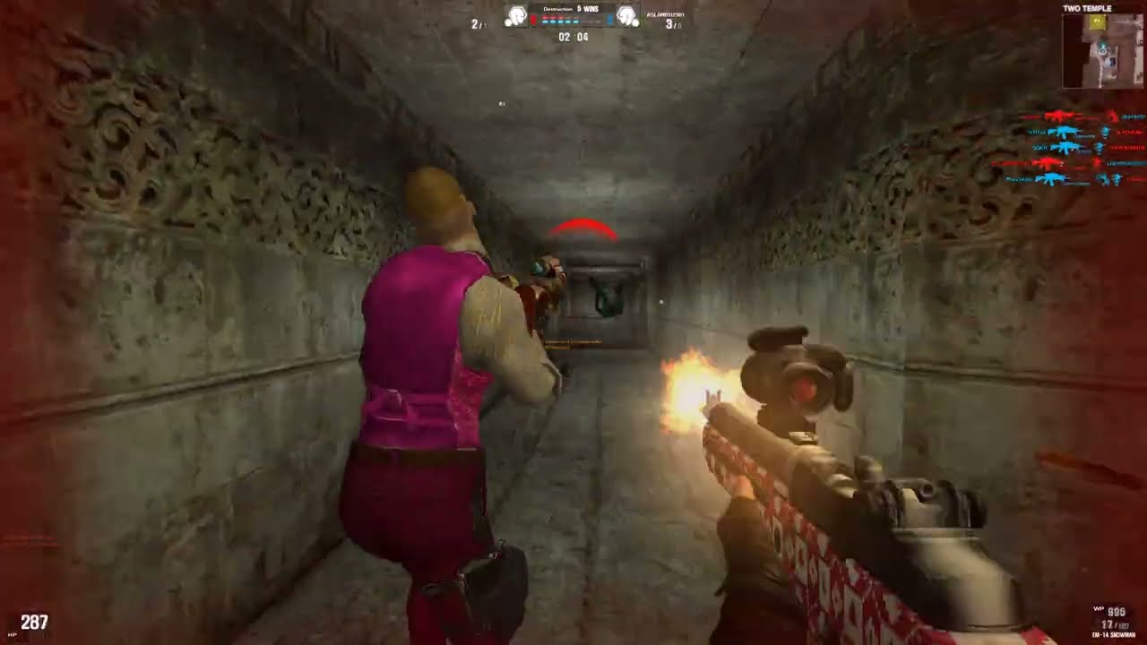 Wolfteam Softnyx TWO TEMPLE RUUSSSSSH EM-14 SNOWMAN