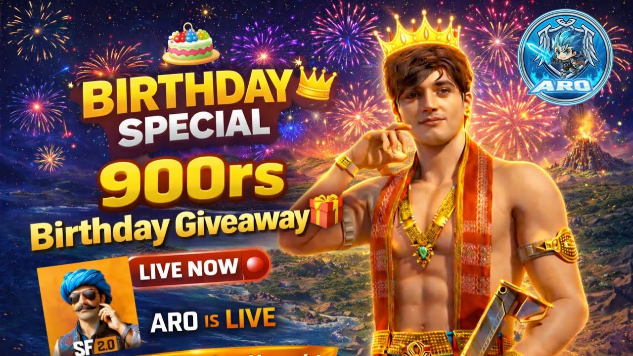 🔴 ScarFall 2.0 LIVE —Life_AROisLIVE scarpass giveaway today amd it's my birthday 🎂#1sniper