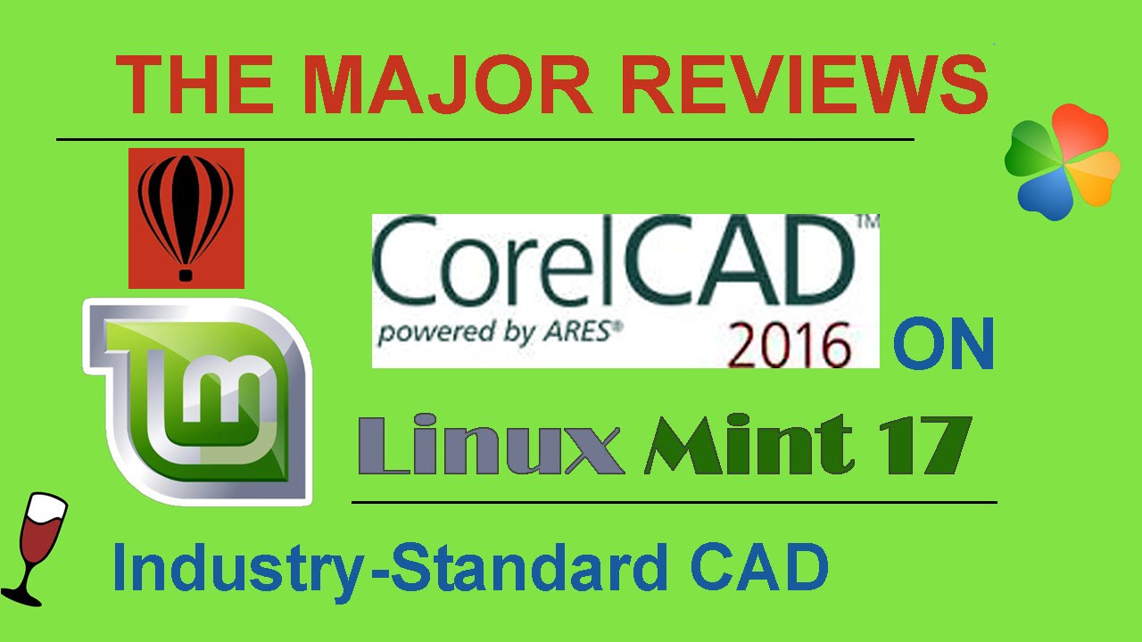 CorelCAD 2016 on Linux Mint
