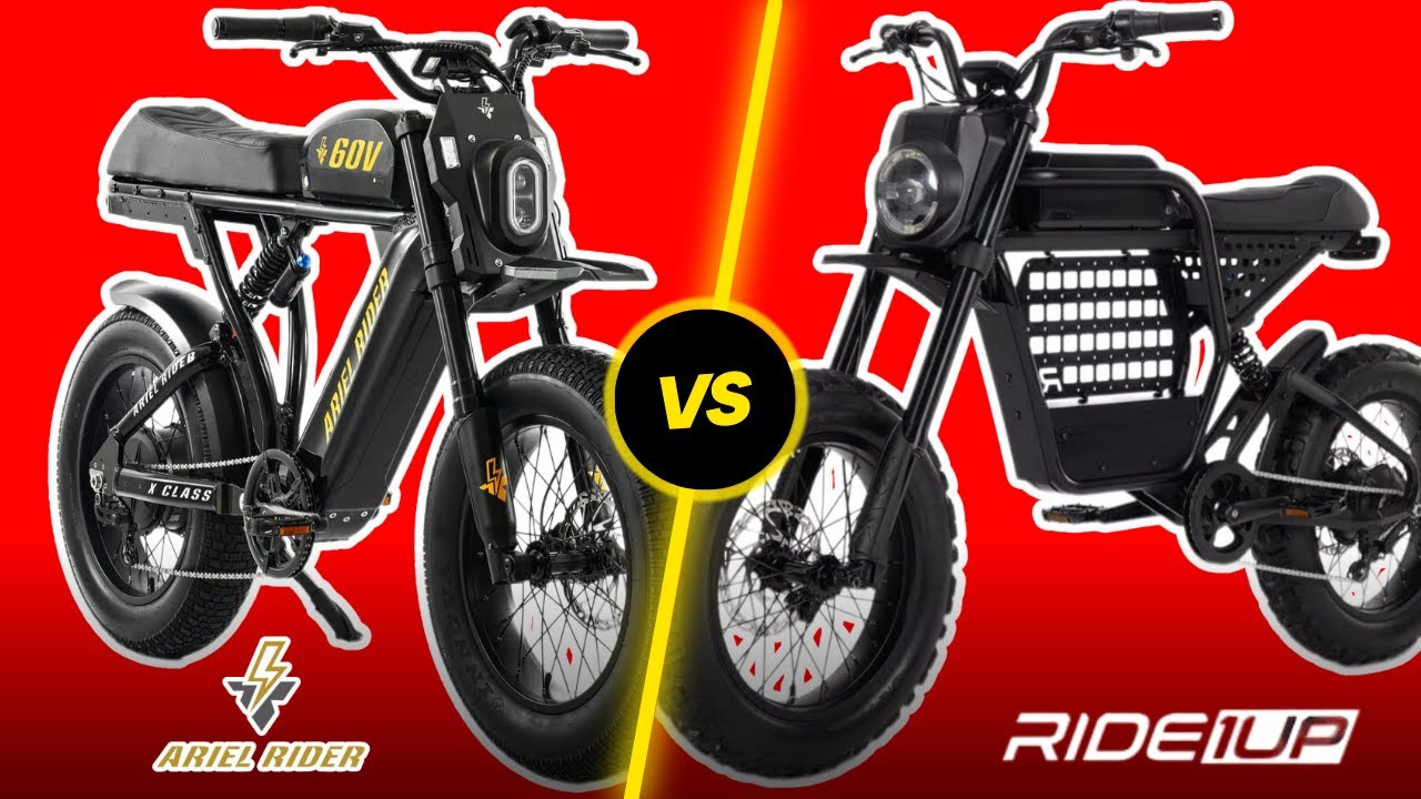 Ariel Rider X-Class 60V Performance Edition vs Ride1Up Revv1 DRT