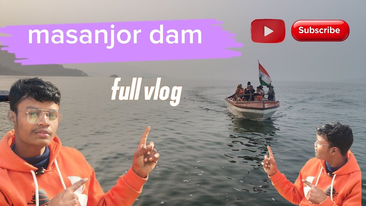 Masanjor dam full vlog video Dumka ka sabse best place injoy boating and comment share karo 