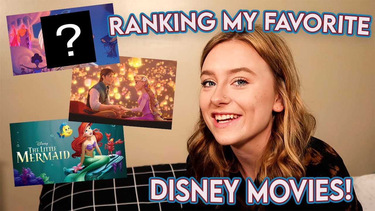 Ranking my Top 10 Favorite Disney Movies! | Audra Miller