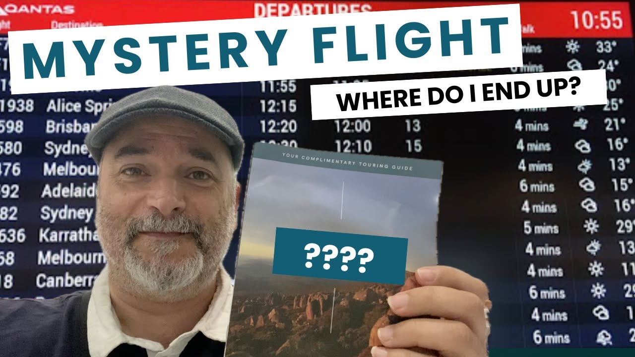 Mystery flight - I end up in one of Australia's prettiest cities!!!