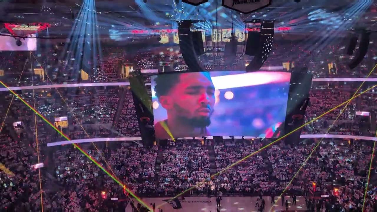 Cavs vs heat game 1 player introduction