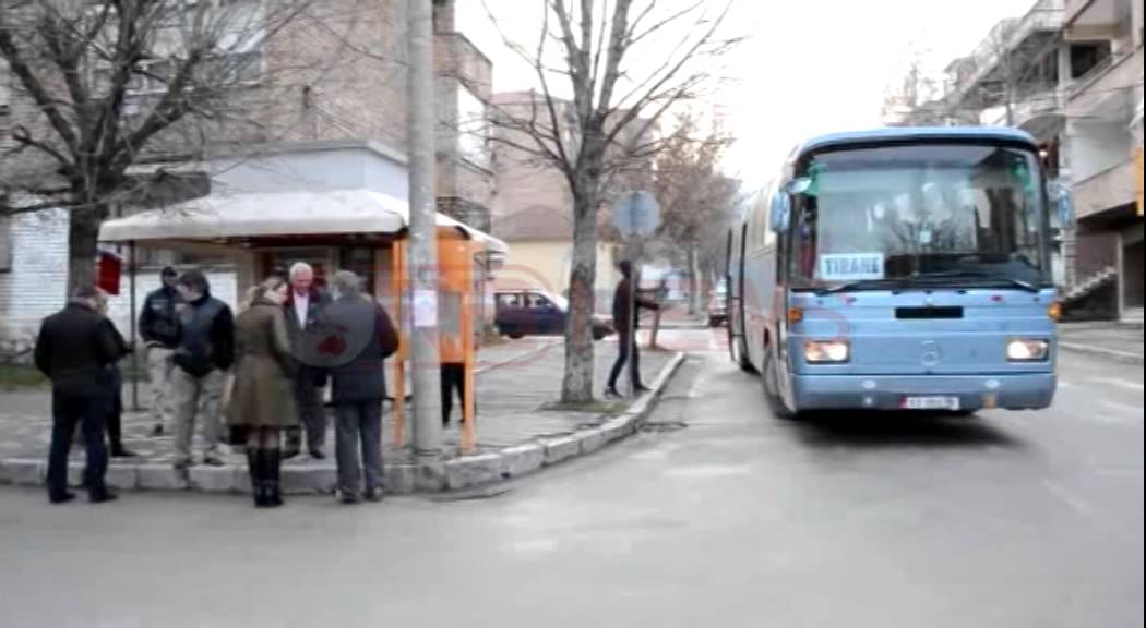 Protesta e PD, Korçë, nisja prej orës 