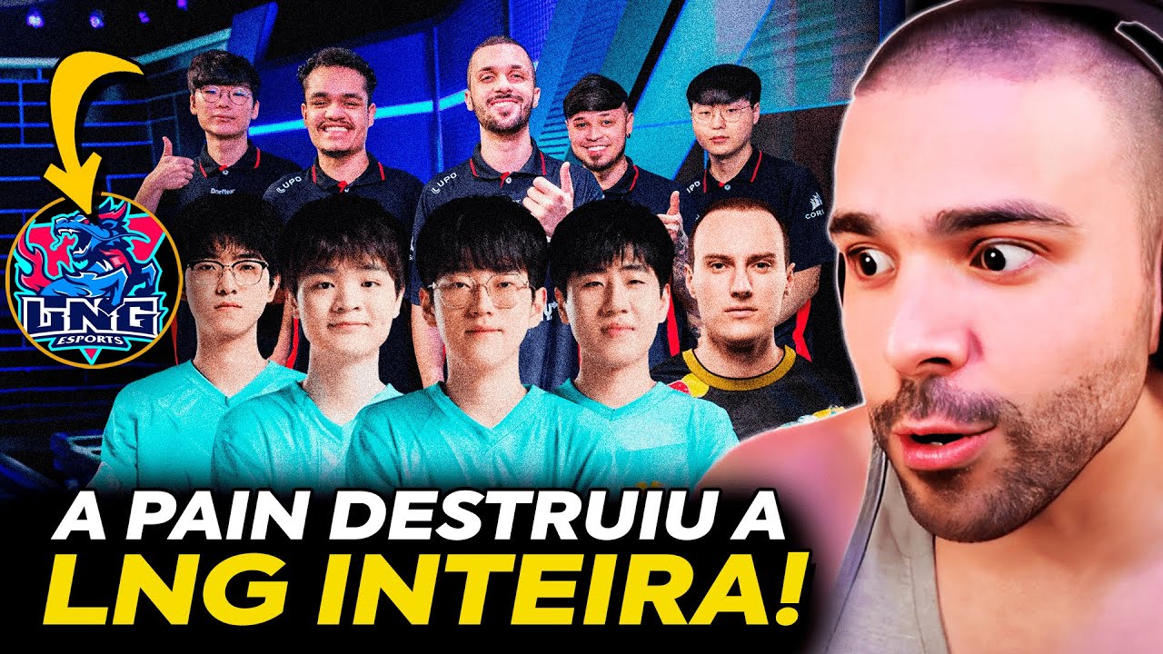 🚨 A PAIN JOGOU CONTRA A LNG NA CHAMPIONS QUEUE! GANHAMOS DO SEED 1 DA CHINA! MINERVA REAGE E COMENTA