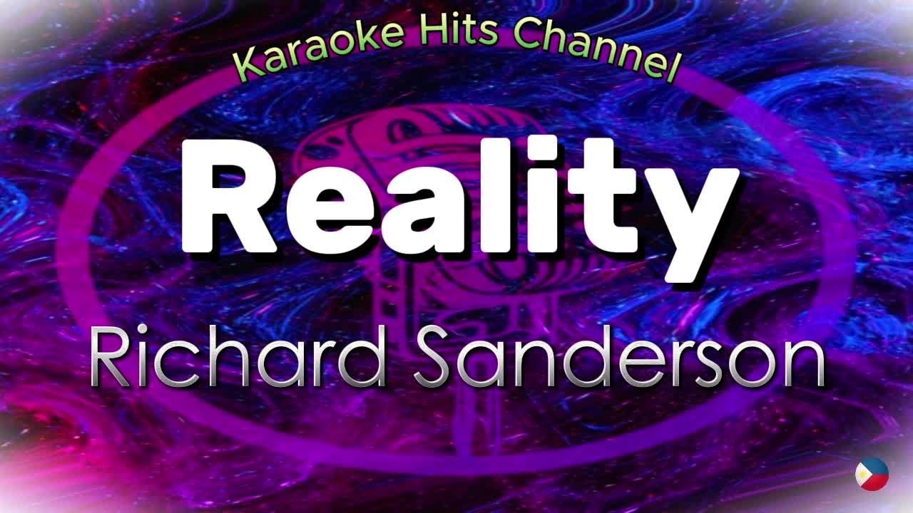 Richard Sanderson - Reality (KARAOKE VERSION)