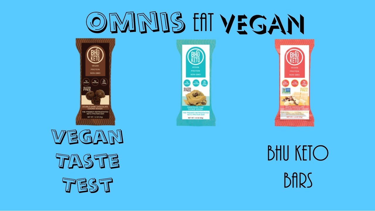 Bhu Keto Protein Bars - Vegan Taste Test